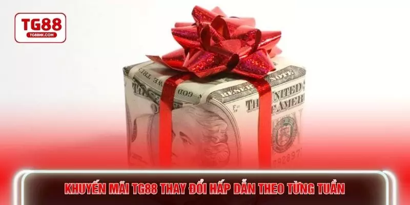 Khuyến mãi TG88 thay đổi hấp dẫn theo từng tuần