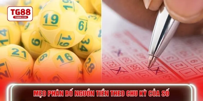 Mẹo phân bố nguồn tiền theo chu kỳ của số