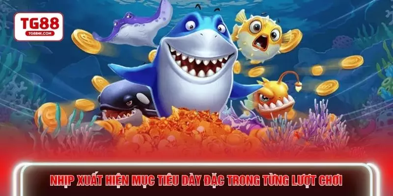 Nhịp xuất hiện mục tiêu dày đặc trong từng lượt chơi