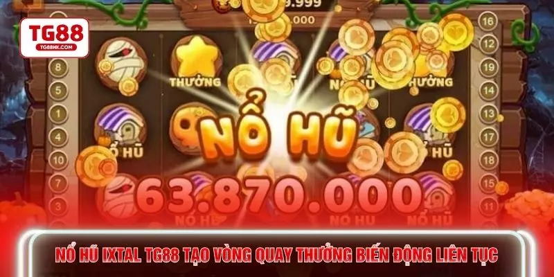 Nổ hũ ixtal TG88 tạo vòng quay thưởng biến động liên tục